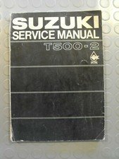 SERVICE MANUAL SUZUKI T500-II