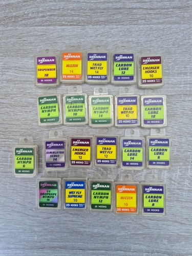 Drennan fly tying hooks - 21,