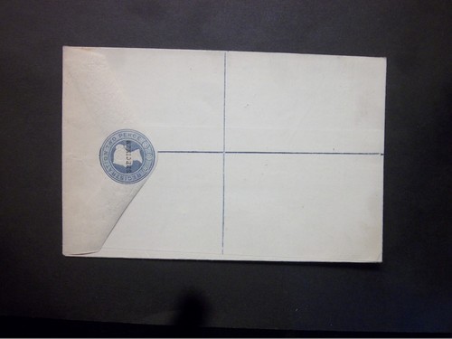 Stationery 1883 2d blue - qv,