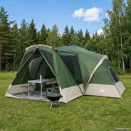 Walplus green person cabin - green, 10