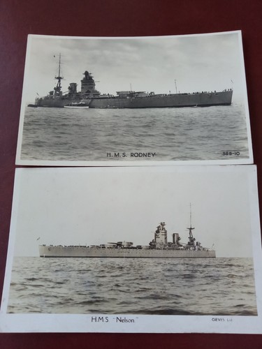 Pair pre wwii postcards - of, pre-wwii