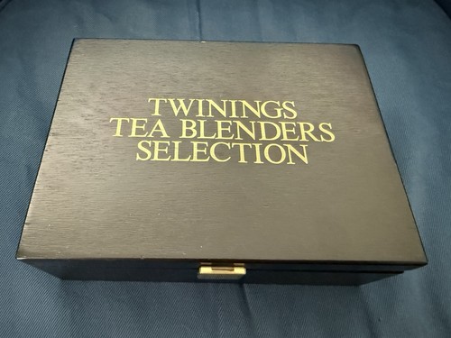 Twinings deluxe wooden tea box - twinings,