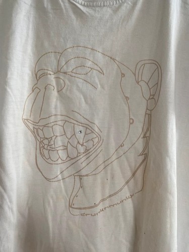 Drunknmunkey white shirt s - -,
