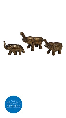 Vintage brass elephant - vintage,