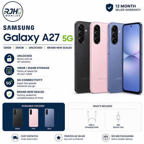New samsung galaxy a27 - samsung, 5g