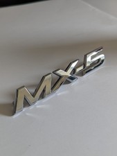 MX5 Rear Boot Bumper Badge