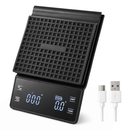Coffee scale with - with, timer,