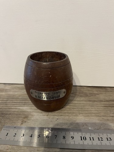 Small wooden barrel made from - barrel,