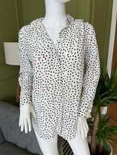 & Other Stories 100% Silk Blouse EU 40 UK 12 Paris Atelier