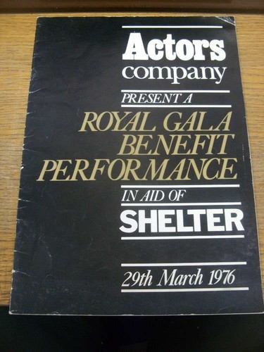 1976 theatre programme - theatre,