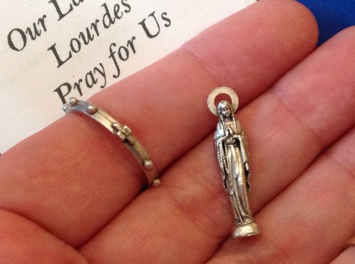 Rare our lady lourdes - of, icon