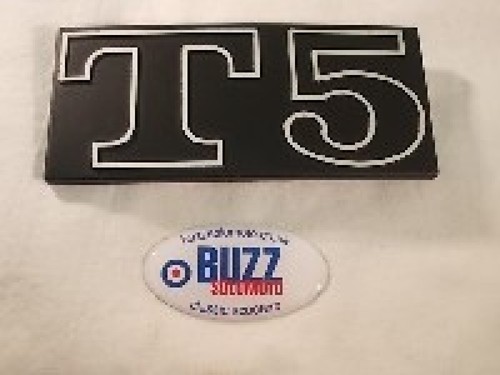 Vespa side panel badge in - side,