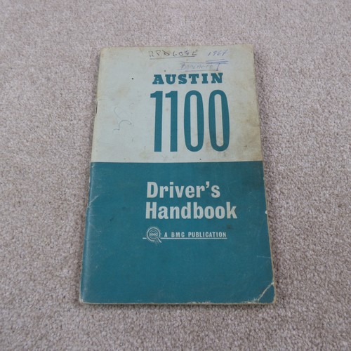 Austin 1100 drivers handbook - austin,