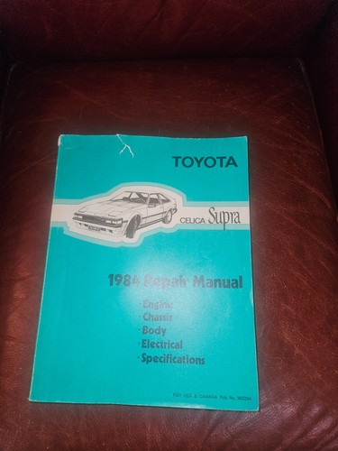 Toyota supra 1984 oem shop - 1984,