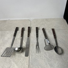 6 X Vintage Prestige Wooden