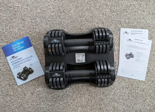 Crane adjustable dumbbell with - adjustable,