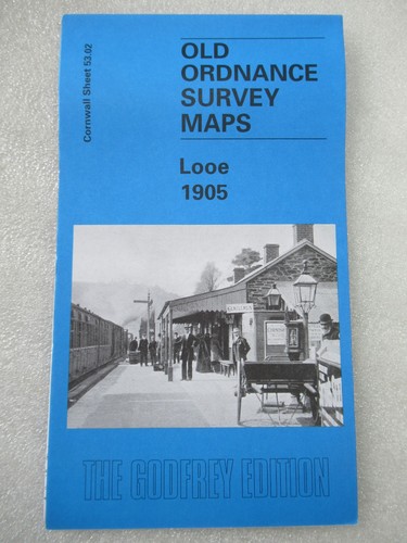 Looe 1905 old ordnance - looe,