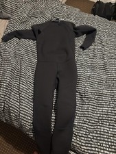 Decathlon Men's Full Length Wetsuit Size L 2/2mm Black