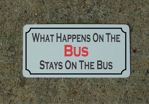 What happens the bus - happens, on