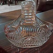 Clear Cut Glass Cut Decorative