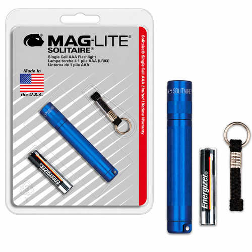 Maglite solitaire blue - solitaire, aaa