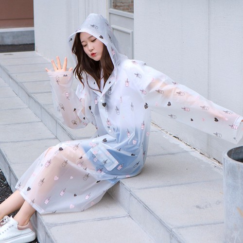 Ladies waterproof coat rain - coat,