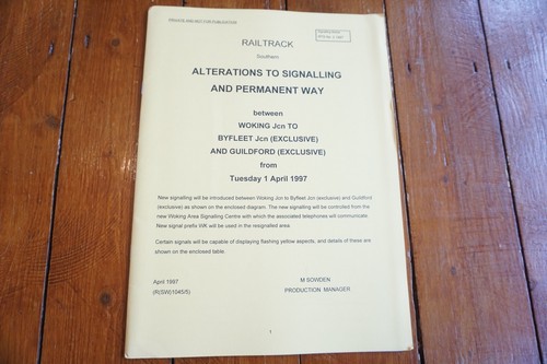 1997 railtrack woking - 1997,