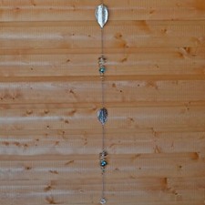 Twin Leaf & Spiral Silver