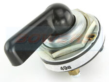 DURITE 0-483-00 3 POSITION ON/OFF/ON BLACK ROTARY CLASSIC CAR INDICATOR SWITCH