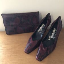 Roland Cartier Shoes (5.5 EU 38.5) and Matching Bag 
