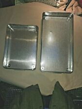 Pizza Oven Fire basket place box Log Shield for homemade ovens Stainless Steel 