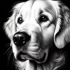 GOLDEN RETRIEVER (7) CROSS