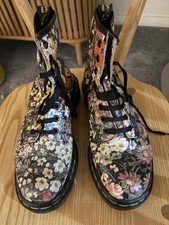 Vintage Dr. Martens 1460 Women's Vintage Flower Boots