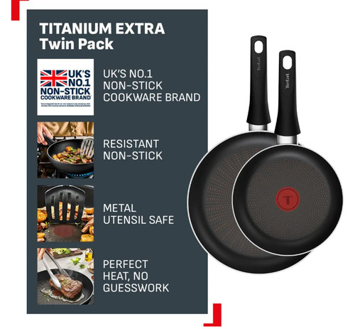 Tefal titanium extra 20cm - extra, /
