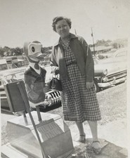Duck 1955 kiddie ride children - duck,