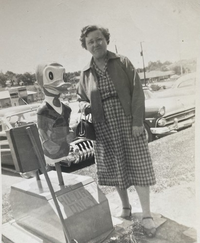 Duck 1955 kiddie ride - 1955,