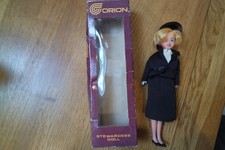 Vintage Orion Airways Stewardess Doll 18cm Tall Harder To Find