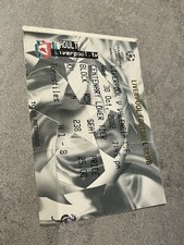 Joblot - 3 x Liverpool European Matches - Ticket Stubs