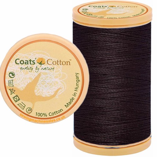 Coats cotton thread very dark - coats,