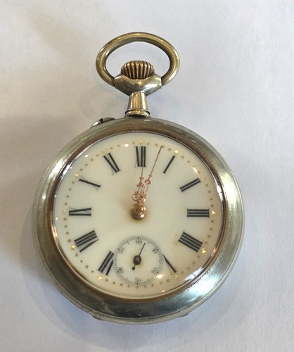 Antique french pocket watch - french,