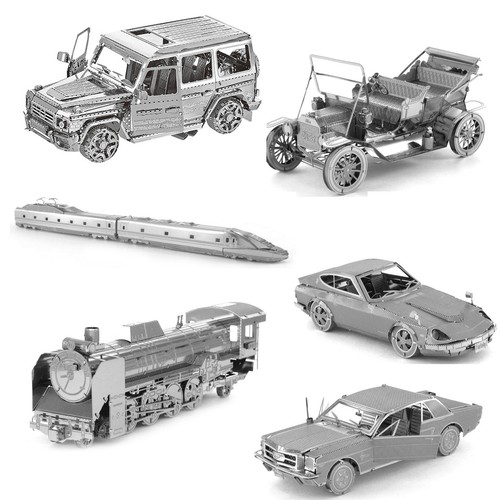 Car series metal model kit - model, 3d