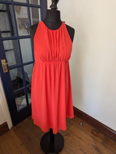 Maternity red shift dress - h&m,