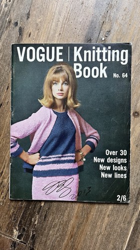 Vintage vogue knitting book - vogue,