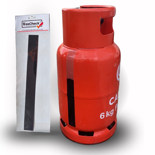 Gas level indicator for
