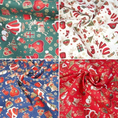 100 cotton fabric christmas - 100%,