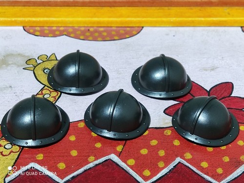 Playmobil helmets medieval - x5,