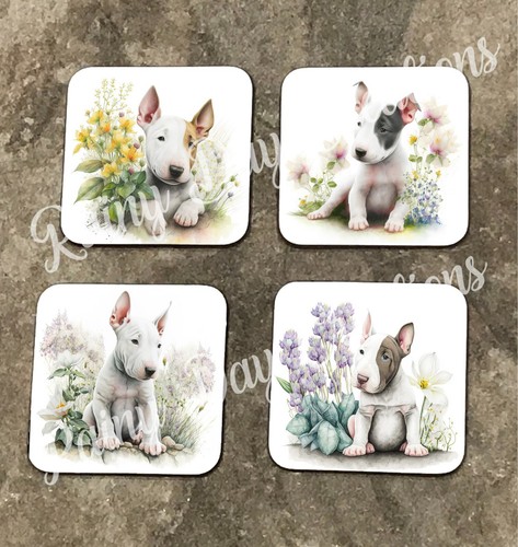 Bull terrier puppy design