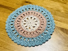 Crochet beaded jug cover