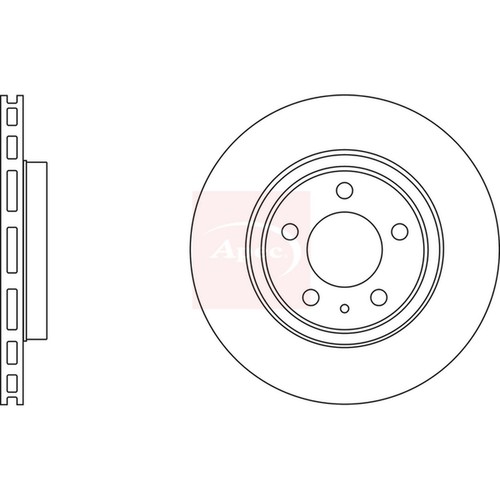 Brake discs vented rear - brake,