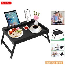 Luxury Bamboo Bed Tray with